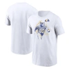 Nike Aaron Donald White Los Angeles Rams Player Graphic T-shirt In White