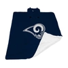 LOGO BRANDS NAVY LOS ANGELES RAMS 60'' X 80'' ALL-WEATHER XL OUTDOOR BLANKET