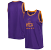 Nike Purple Phoenix Suns Courtside Dna Performance Tank Top In Purple