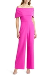 VINCE CAMUTO OFF THE SHOULDER JUMPSUIT