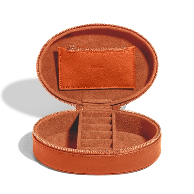 Aurate New York Jewelry Travel Case In Terracotta