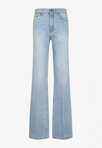 The Row Flared Jeans In Blue