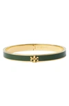 TORY BURCH KIRA ENAMEL HINGE BRACELET