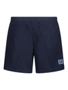 C.p. Company Eco-chrome-r Nylon Swim Shorts In Blue
