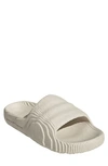 Adidas Originals Adilette Sport Slide Sandal In Alumina/ Alumina/ Alumina