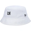 New Era White Lafc Bucket Hat In White