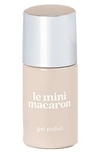 Le Mini Macaron Gel Nail Polish In Cafe Creme