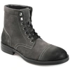 THOMAS & VINE DARKO CAP TOE WIDE WIDTH ANKLE BOOT