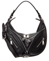VERSACE Versace Repeat Small Leather Hobo Bag