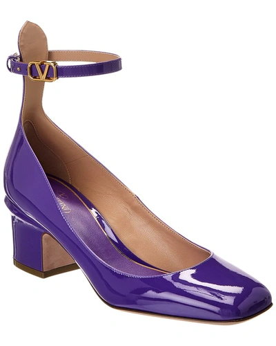 Valentino Garavani Tan-go 60mm Patent-leather Pumps In Purple