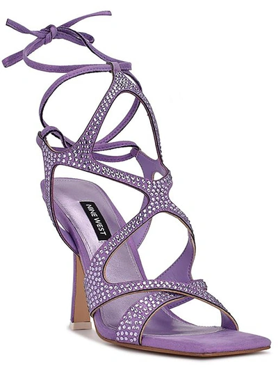 Nine West Women's Alanah Dress Sandals Women's Shoes In Light Purple