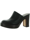Sam Edelman Shiloh Leather Heel Mule In Black