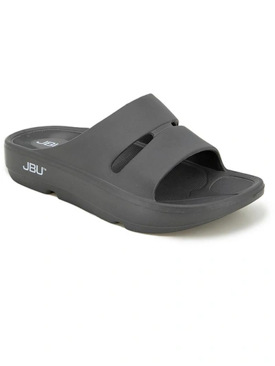 Jbu By Jambu Dover Womens Sandals Slip On Pool Slides In Grey