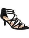 Bella Vita Karlette Womens Open Toe Slip On Strappy Sandals In Multi