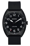 NIXON MULLET SILICONE STRAP WATCH