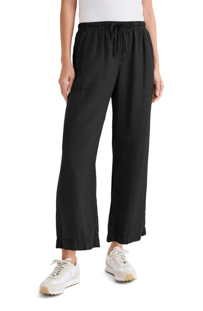 Splendid Supersoft Wide Leg Trouser In Black