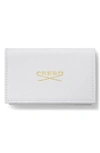 Creed White Leather Wallet Discovery Fragrance Set