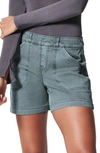 SPANX 6-INCH STRETCH TWILL SHORTS