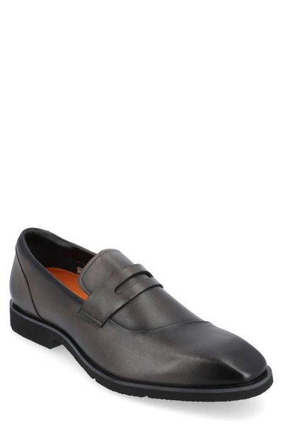 Thomas & Vine Zenith Penny Loafer In Charcoal