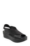 Bueno Naomi Platform Slingback Sandal In Black