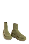 Paloma Barceló Anne Platform Bootie In Khaki