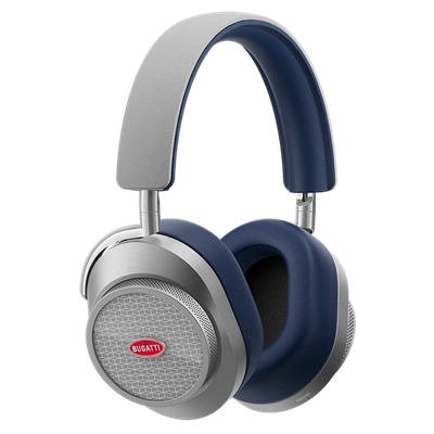 Master & Dynamic ® Mw75 Bugatti Wireless Headphones - Blanc/deep Blue