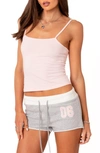 Edikted Fibi Cotton Camisole In Pink