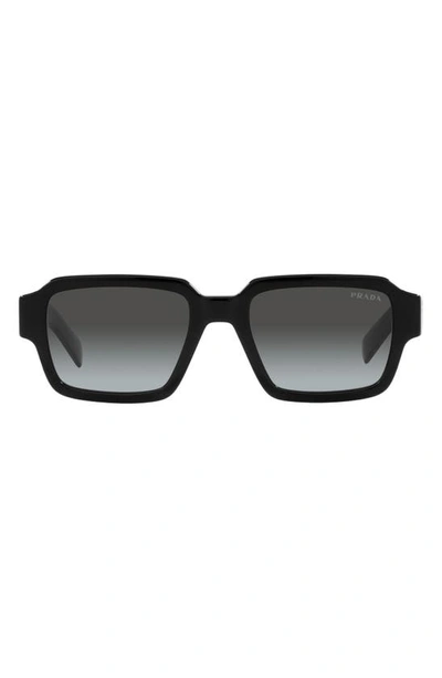 Prada Eyewear Collection Sunglasses In Graphite Gradient Lenses