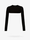 Dolce & Gabbana Black Viscose Blend Cardigan In Black