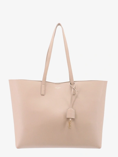 Saint Laurent Shoulder Bag In Beige