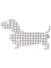 THOM BROWNE CHECKED DOG CLUTCH,FAC021A0215112075596