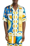 Casablanca Paysage Print Shirt In Multi-colored
