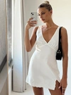 Princess Polly Lower Impact Athenia Mini Dress In White