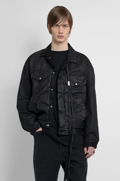 Ann Demeulemeester Man Black Jackets | ModeSens