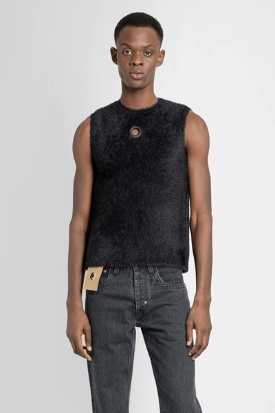 Craig Green Black Fluffy Vest