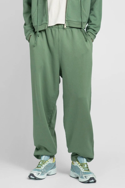 Erl Logo Sweatpants In Green