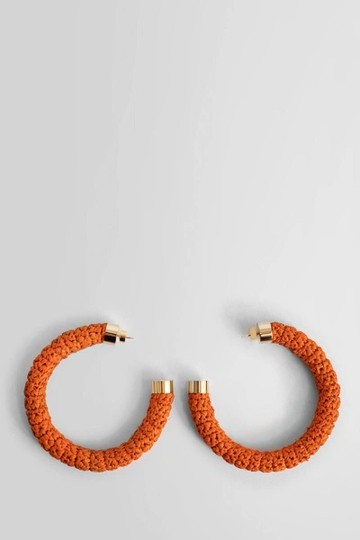 Jacquemus La Creole Linu Leather Hoop Earrings - Farfetch