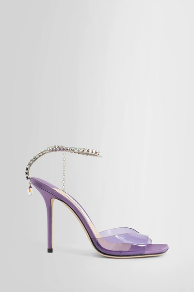 Jimmy Choo Woman Purple Sandals
