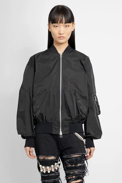 Junya Watanabe Zip-up Bomber Jacket In Black