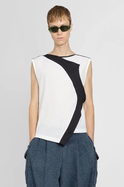 Kiko Kostadinov Black And White Zlatyu Sleeveless T-shirt