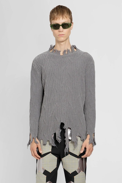 トップス KIKO KOSTADINOV CEDID CREWNECK JUMPER Kiko Kostadinov Cedid Crew-neck Jumper In Blue | ModeSens