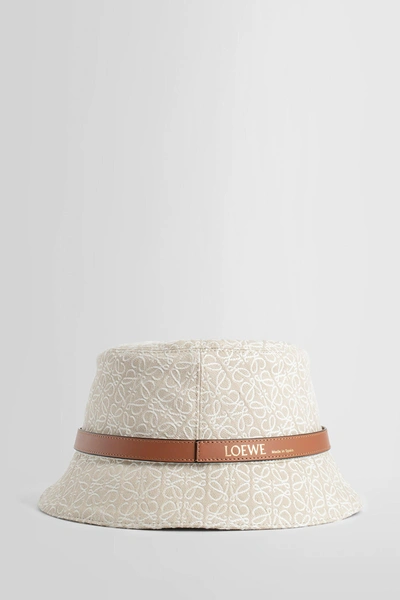 Loewe Woman Beige Hats