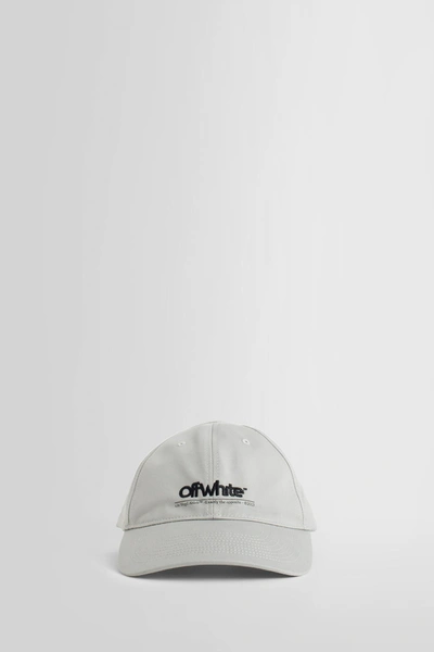 Off-white Logo Baseball Cap In Grey Black