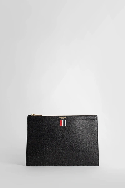 Thom Browne Man Black Clutches & Pouches