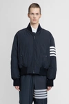 Thom Browne Man Blue Jackets In Blue