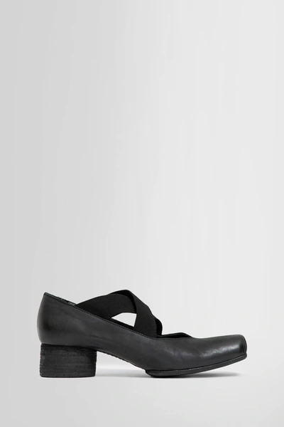 UMA WANG CALFSKIN BALLERINA PUMPS