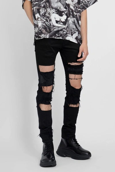 UNDERCOVER MAN BLACK JEANS