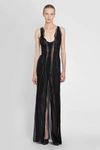 Y/project Sheer Sleeveless Dress In Black