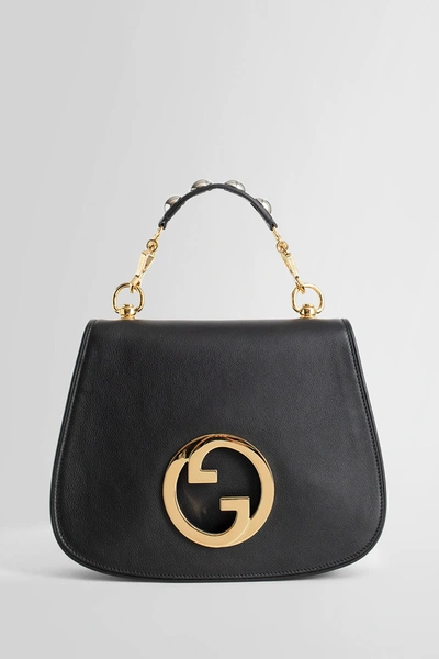 Gucci Woman Black Top Handle Bags