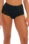 Fantasie Reflect High-waist Brief In Black